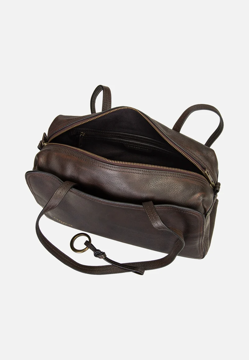 Clarice II Satchel M Vintage Pebble Deep Soil - Satchel