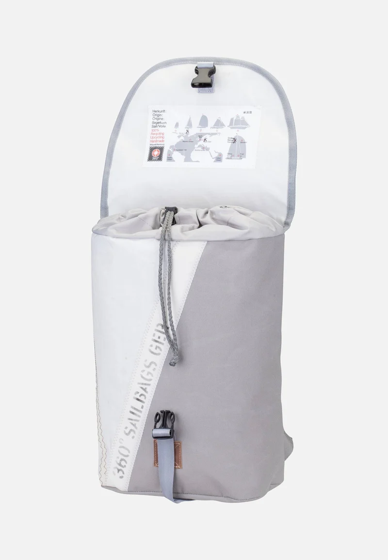Landgang Mini Stencil-Weiß/Grau - Rucksack