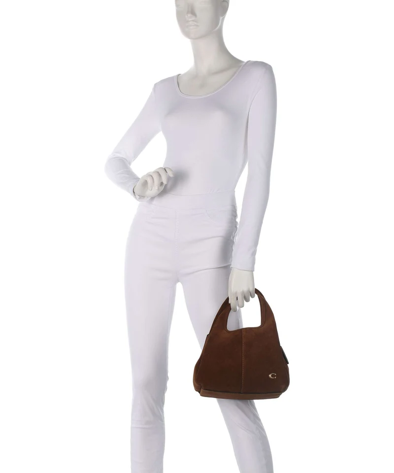 Coach Lana Suede 23 Handtasche warm brown