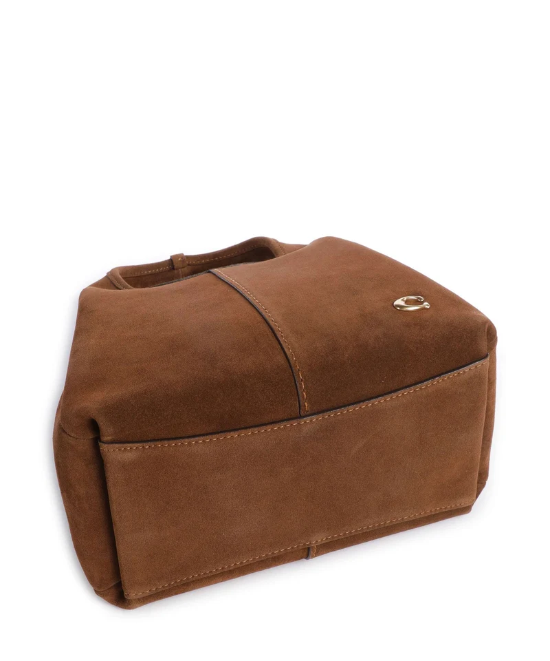 Coach Lana Suede 23 Handtasche warm brown
