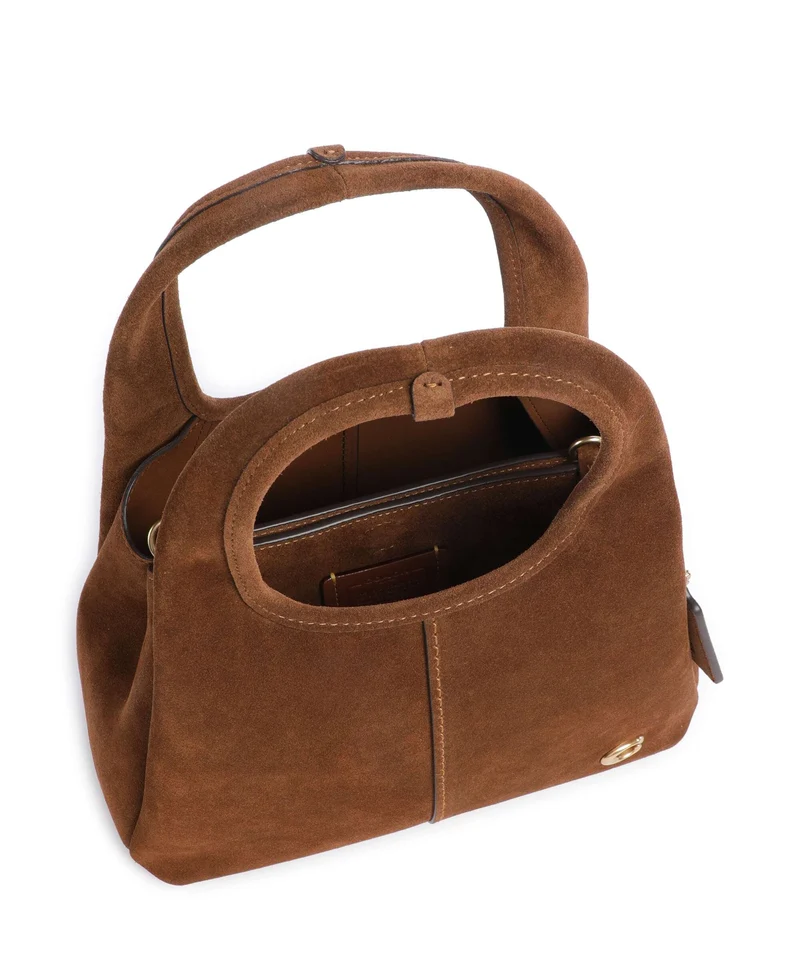 Coach Lana Suede 23 Handtasche warm brown