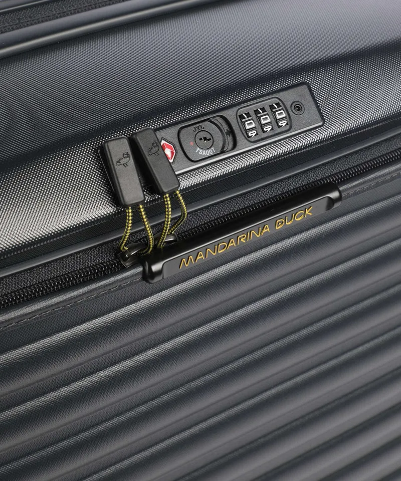 Mandarina Duck Smart Duck 4-Rollen Trolley dark gloss