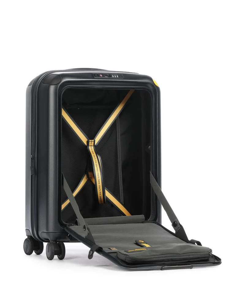 Mandarina Duck Smart Duck 4-Rollen Trolley dark gloss
