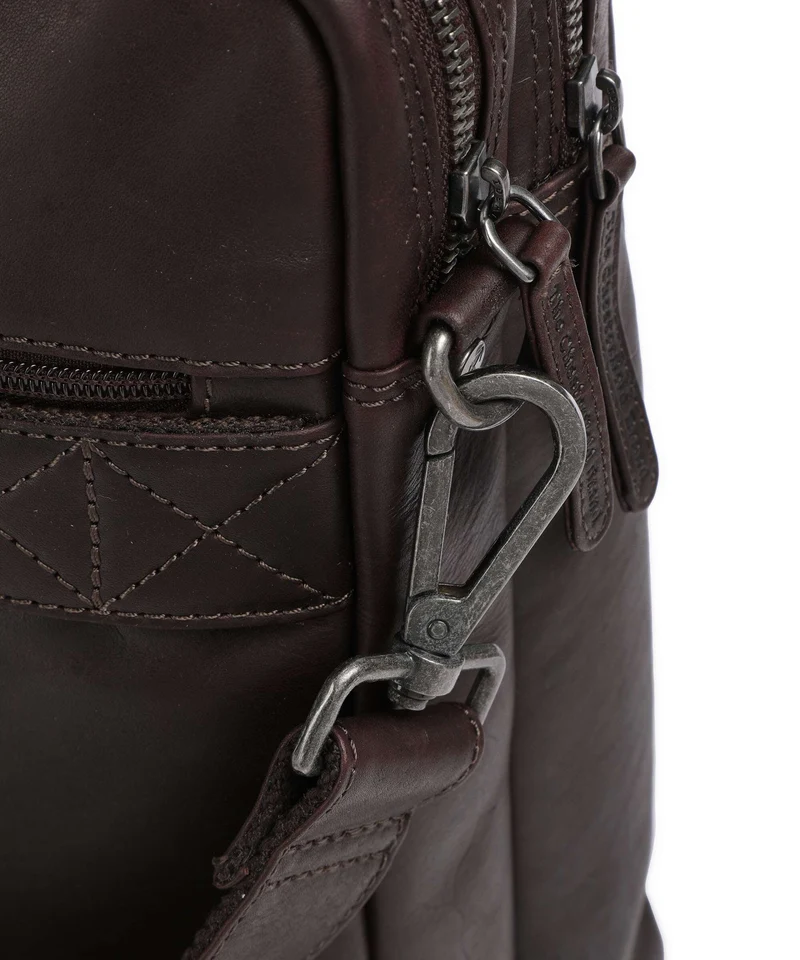 The Chesterfield Brand Wax Pull Up Cow Fabian Aktentasche brown