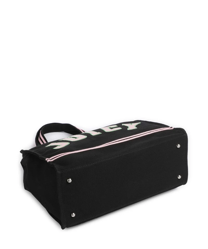 Juicy Couture Iris Patch Canvas L Shopper black/juicy pink