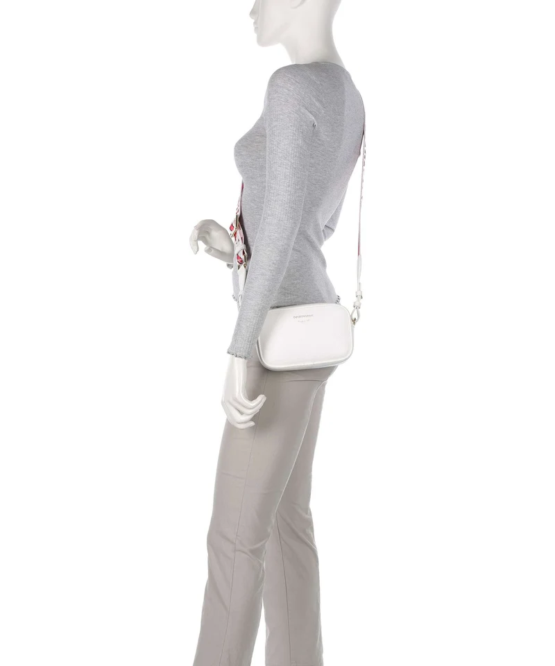 Emporio Armani Lilly Umhängetasche white/brown