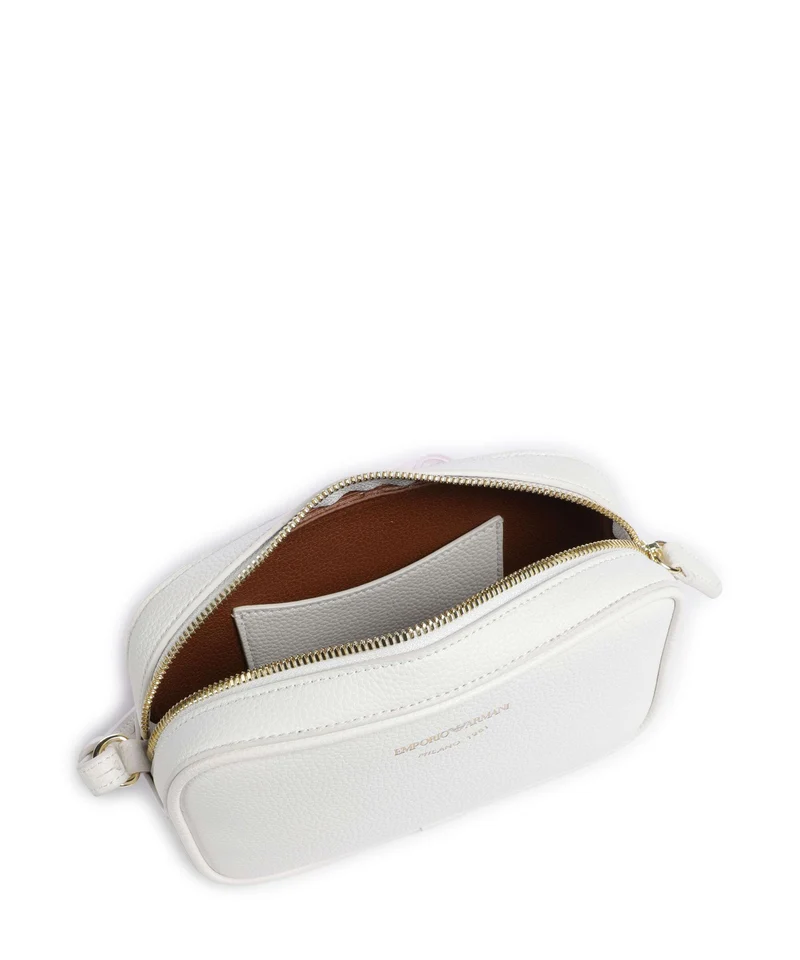 Emporio Armani Lilly Umhängetasche white/brown