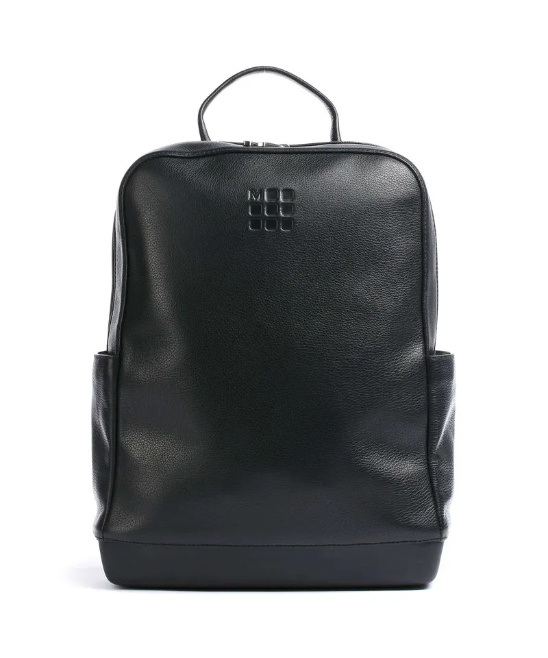 Moleskine Classic Leather Rucksack schwarz