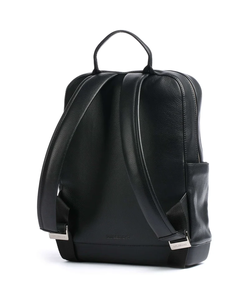 Moleskine Classic Leather Rucksack schwarz