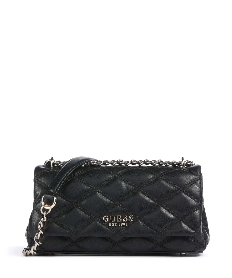 Guess Tamsin Schultertasche black