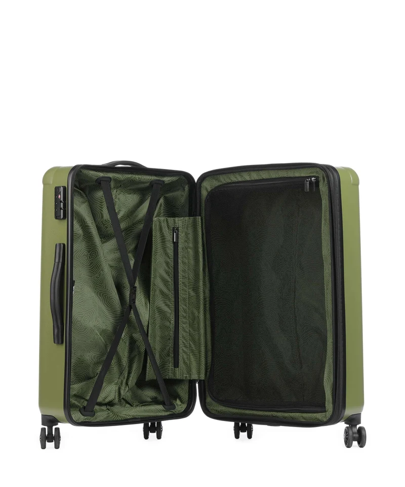 Jeep JH004C 4-Rollen Trolley avocade green