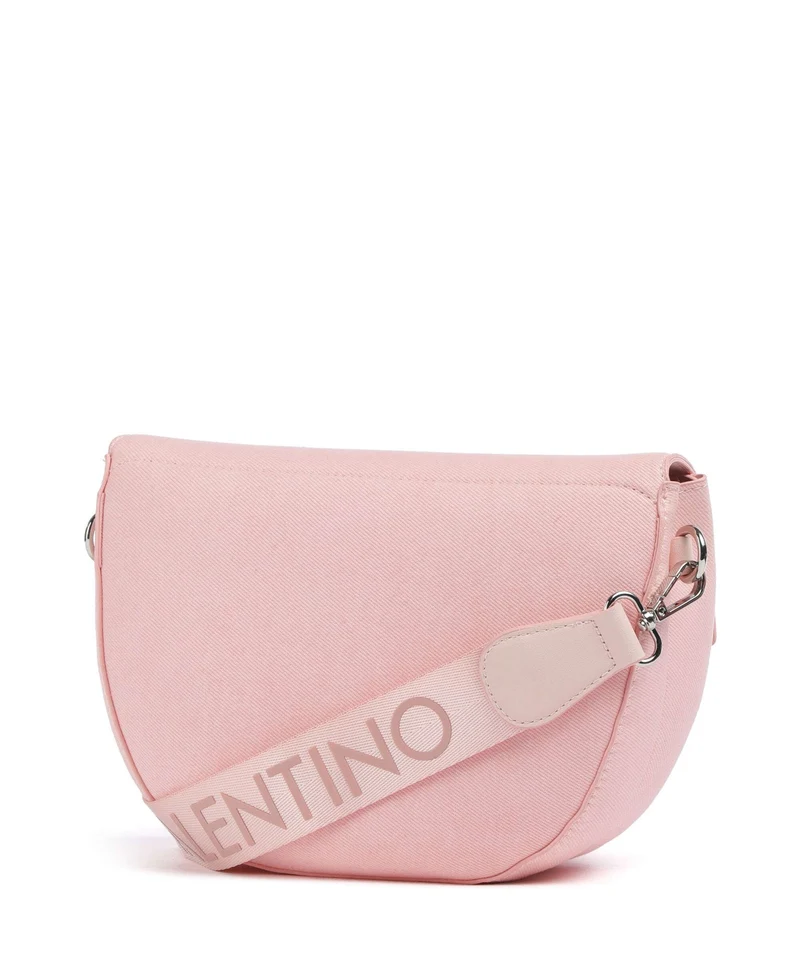 Valentino Bags Bigs Denim Umhängetasche rosa