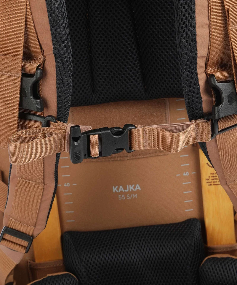 Fjällräven Kajka 55 S/M Trekkingrucksack khaki dust
