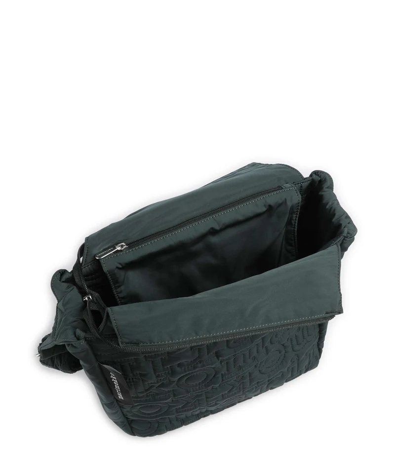 Marimekko Joy Logo M Umhängetasche dark green