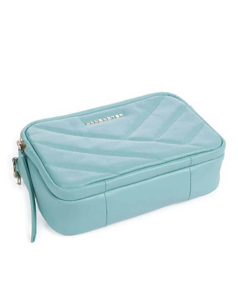 Lancaster Soft Matelassé Umhängetasche lagon