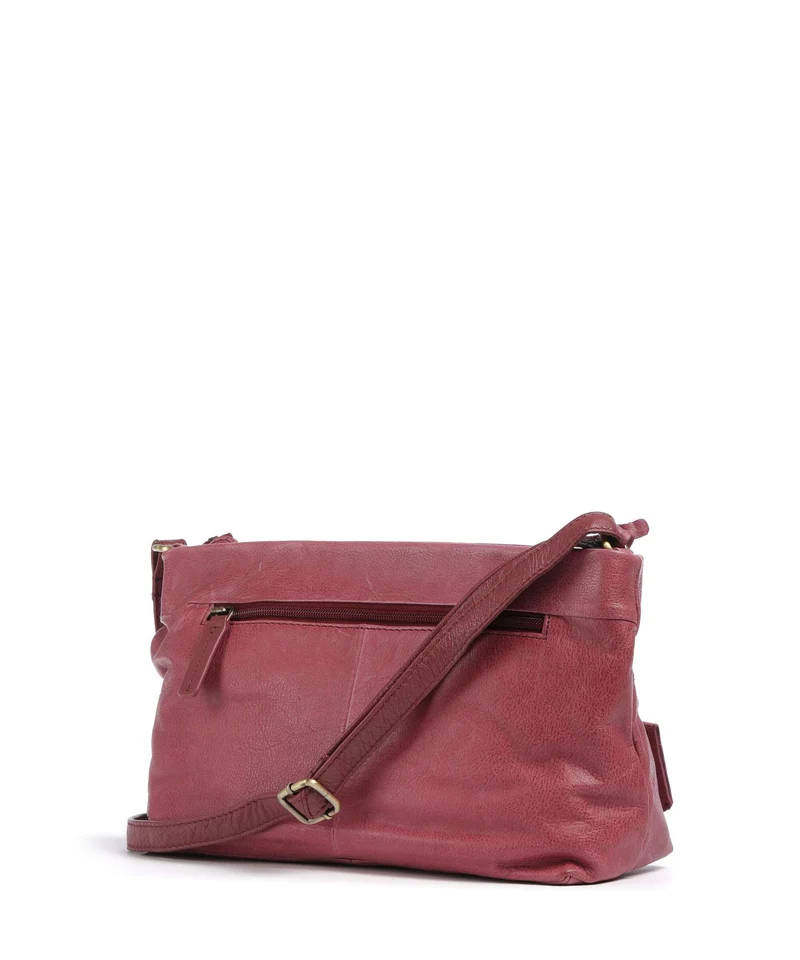 Burkely Natural Norah Umhängetasche poppy pink
