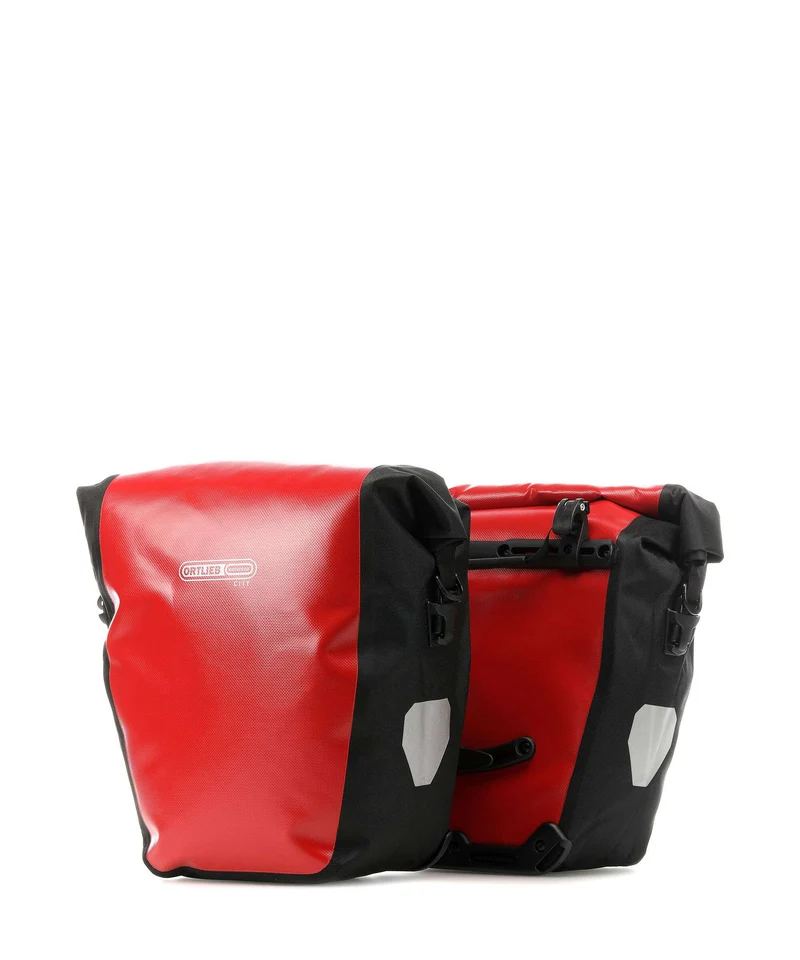 Ortlieb Back-Roller City QL1 Set Gepäcktasche red/black