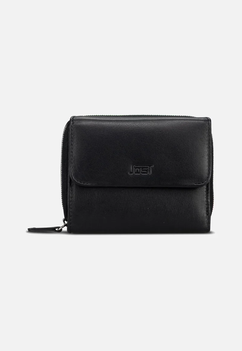 Odense Zip 6332 Medium Black - Portemonnaie