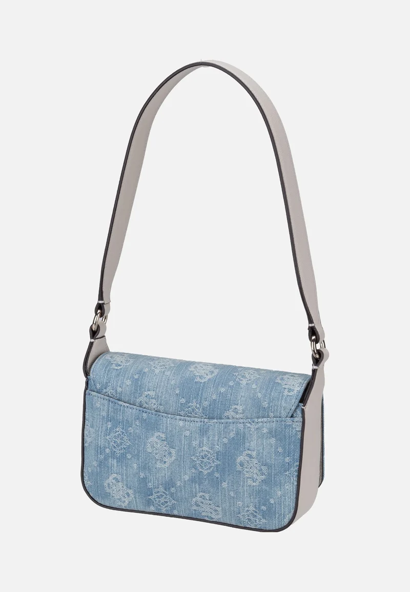 Ruby Flap 40190 Denim Logo - Schultertasche