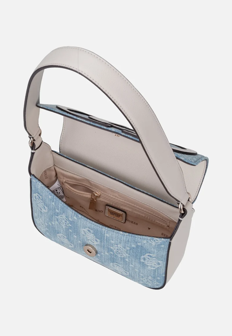 Ruby Flap 40190 Denim Logo - Schultertasche