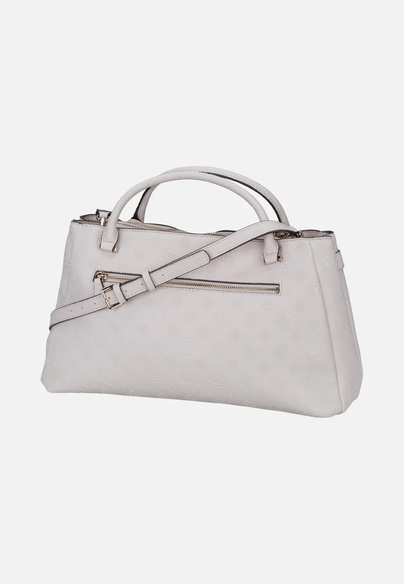 Ella Logo Large Girlfriend 46060 Stone Logo - Satchel