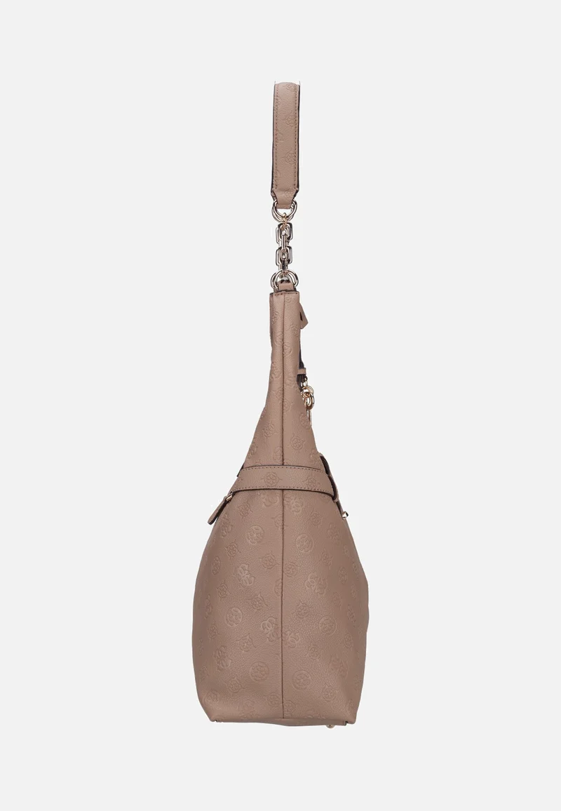 Ella Logo 46010 Beige Logo - Hobo Bag