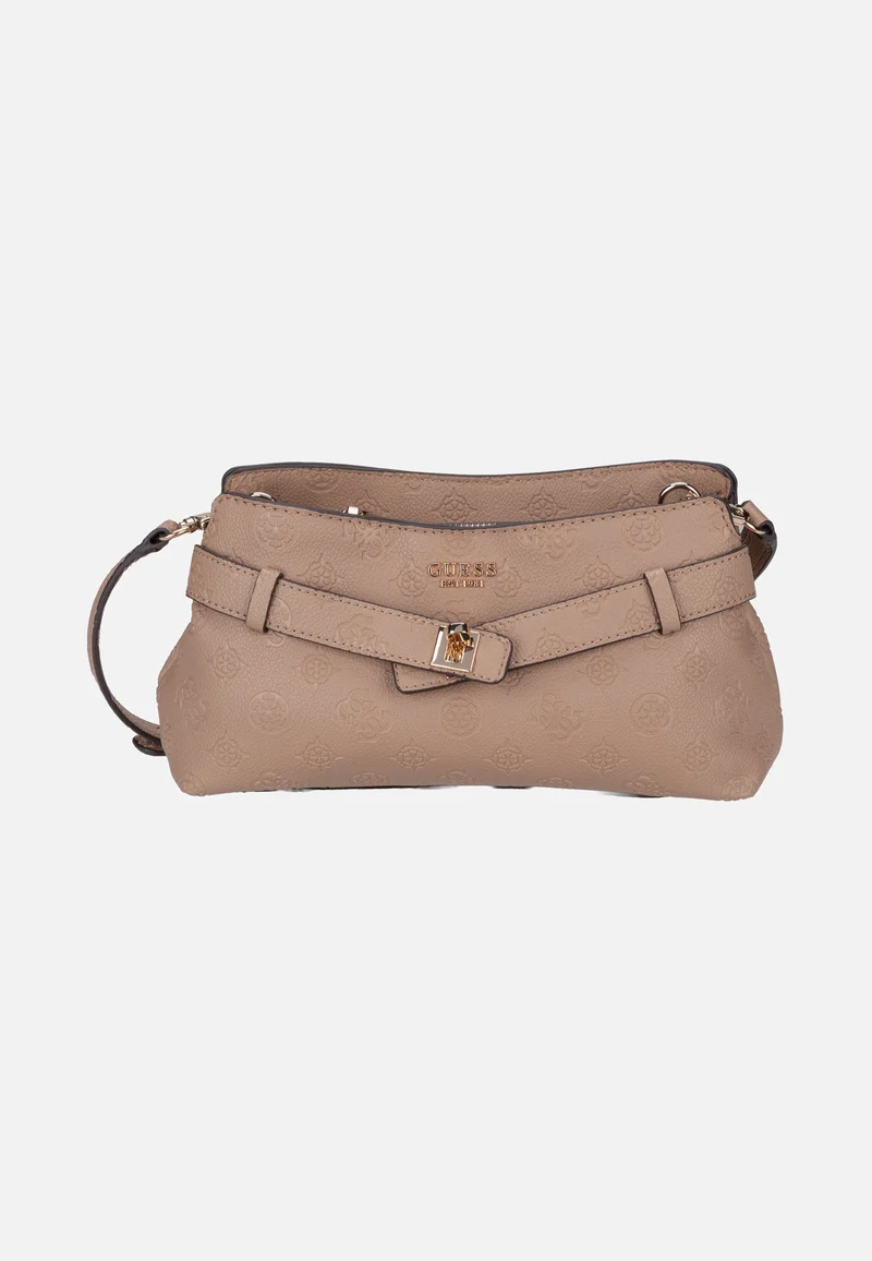 Ella Logo Girlfriend 46730 Beige Logo - Crossbody Bag