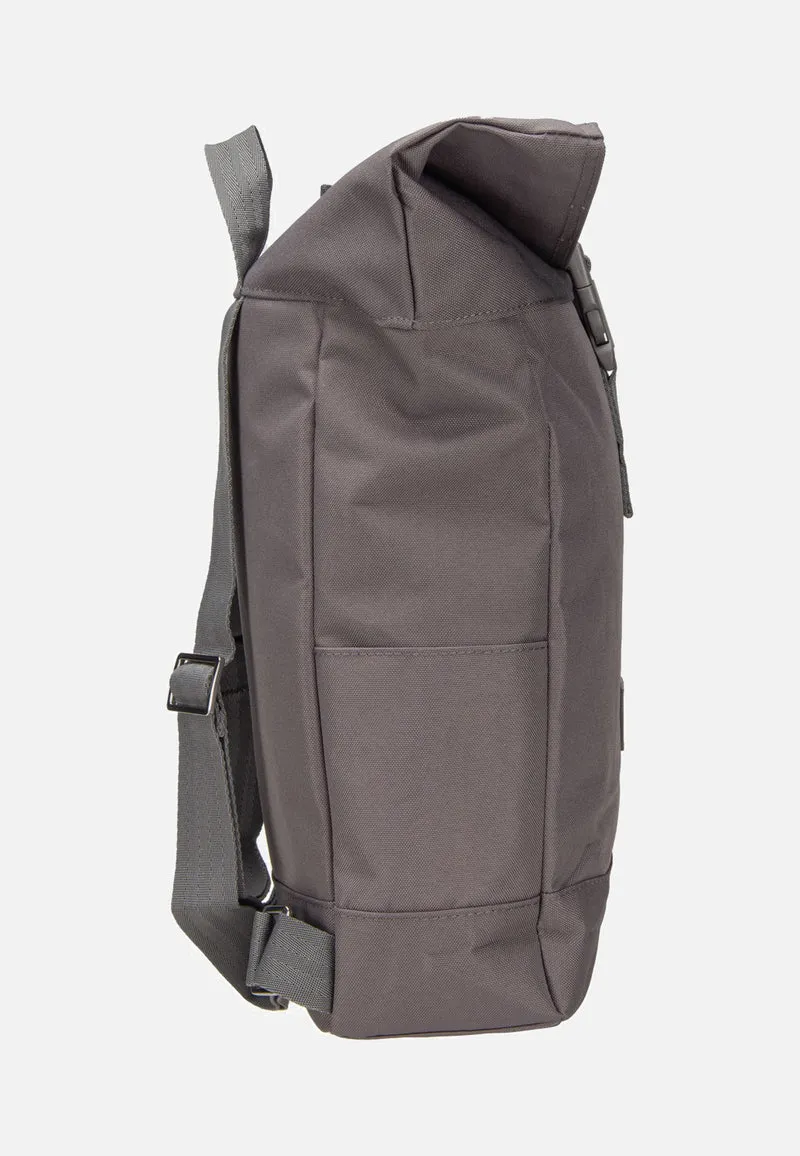 Robin Small Dark Grey - Rolltop Rucksack