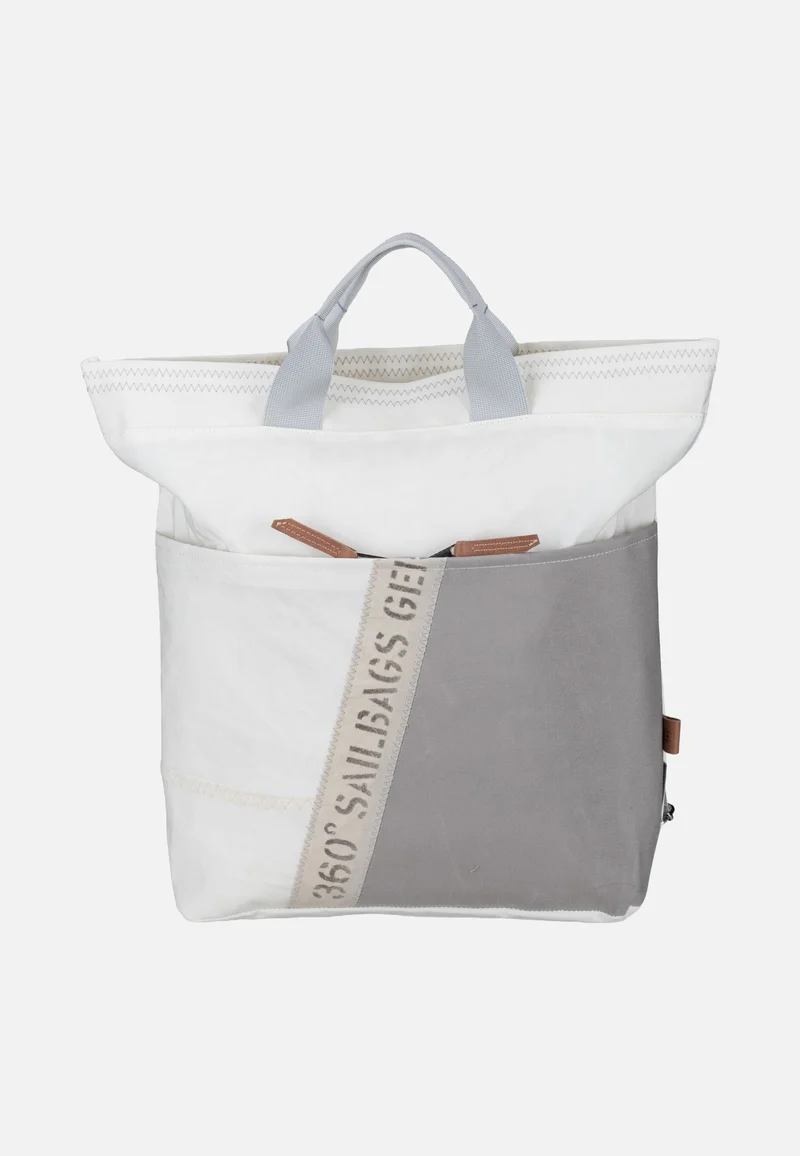 Kaje Stencil Weiss/Grau - Rucksack