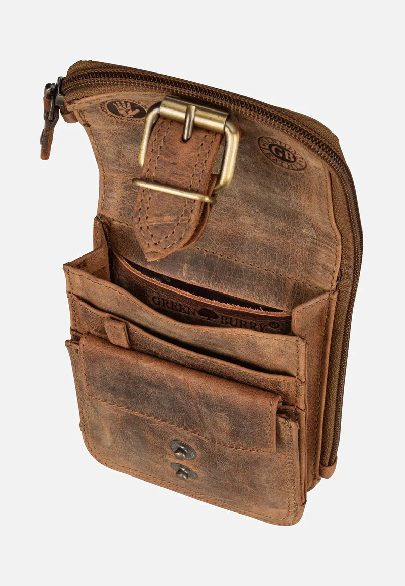 Vintage 326 Sattelbraun - Bauchtasche