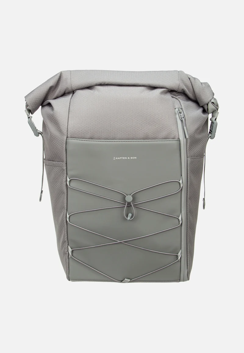 Yoho Stone Grey - Rolltop Rucksack