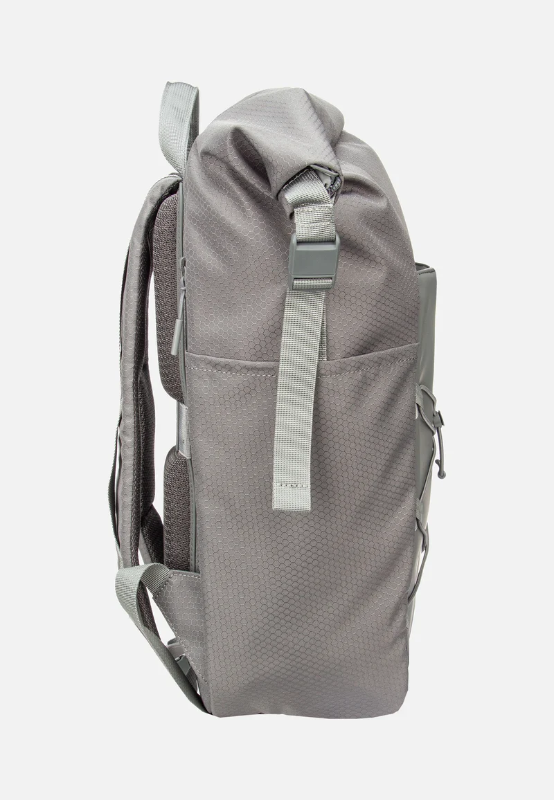 Yoho Stone Grey - Rolltop Rucksack