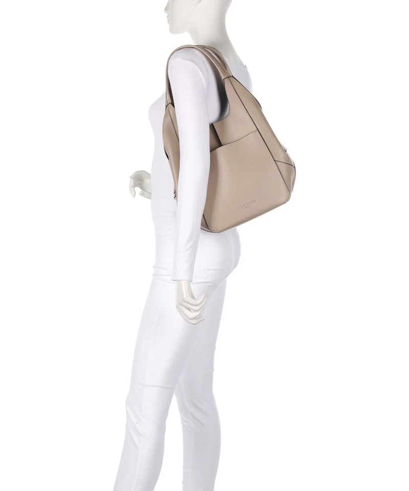Liebeskind Lilly Soft Nappa Beuteltasche stone