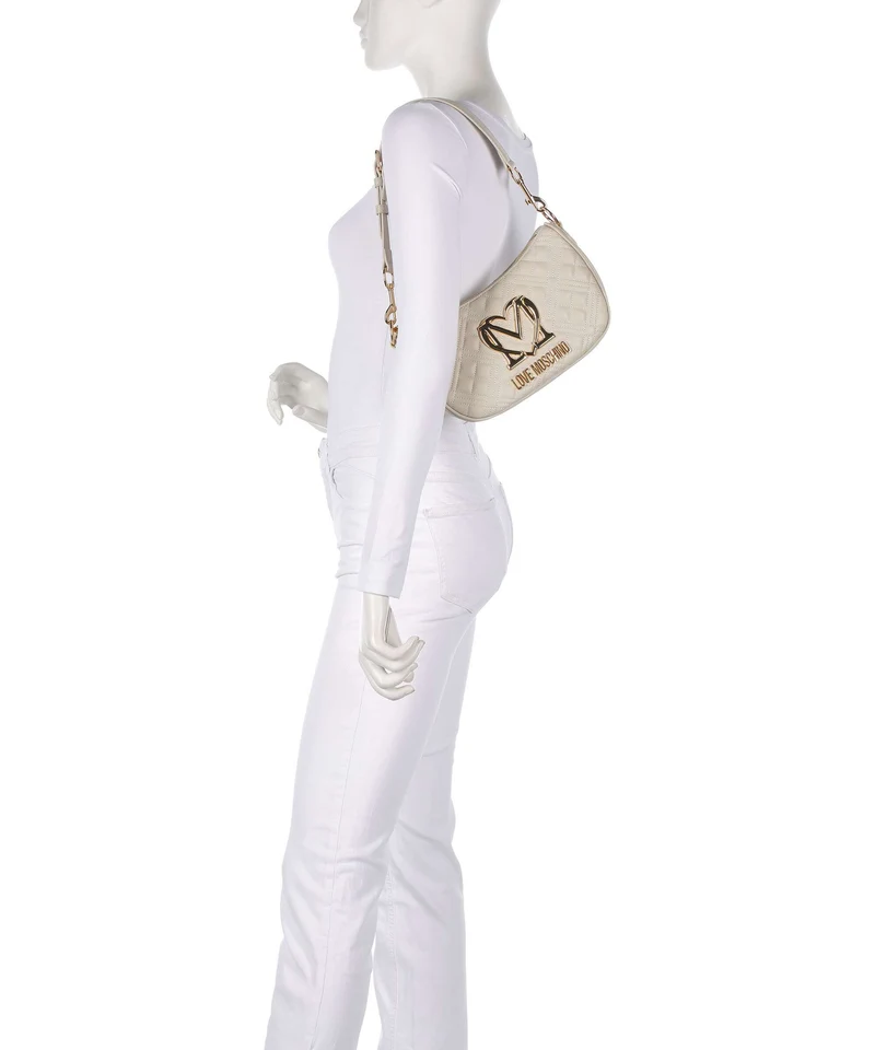 Love Moschino Allure Schultertasche avorio