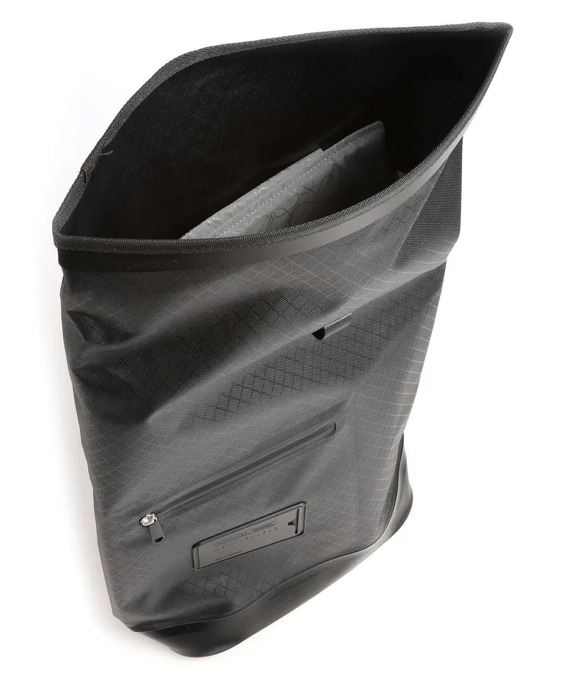 Ortlieb Metrosphere 21 Rolltop Rucksack black embossed