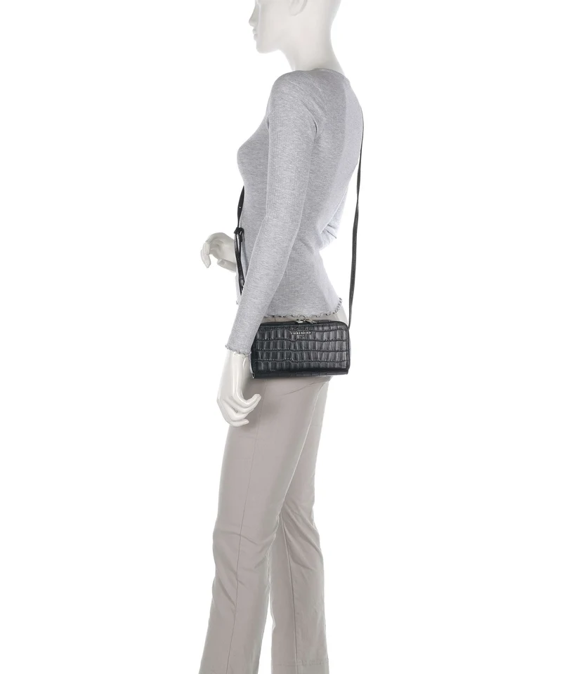 Liebeskind Lou Croco XS Geldbörse black