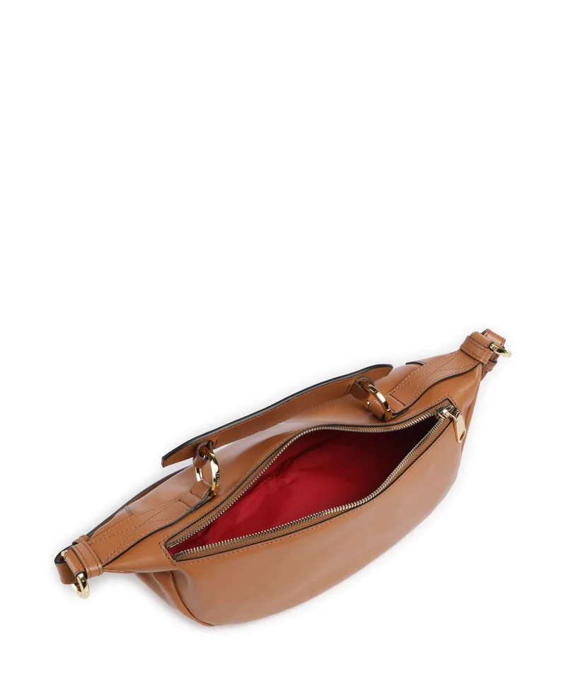 Lancel Origami S Umhängetasche camel