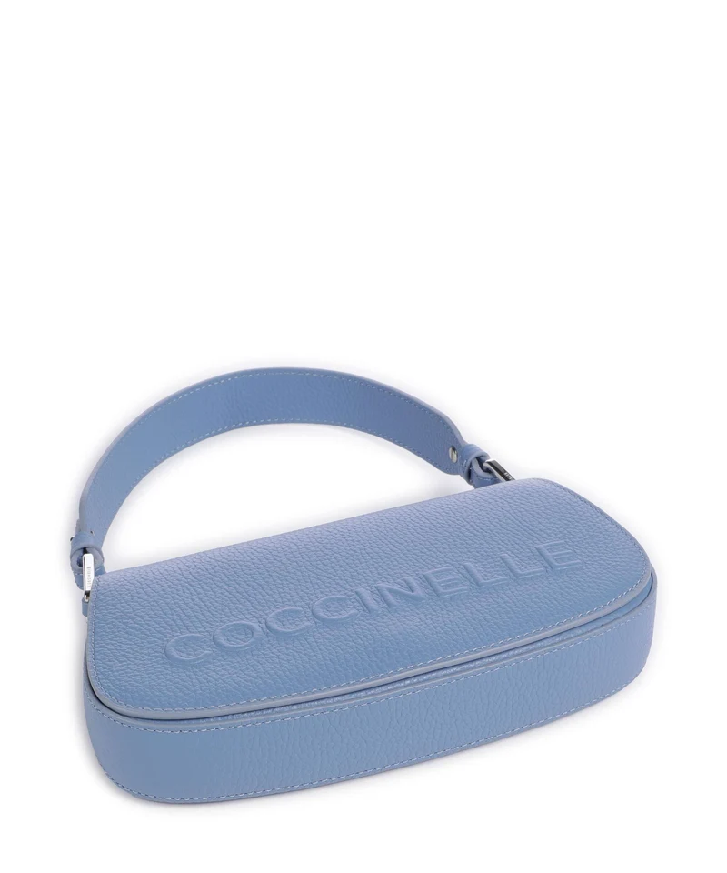 Coccinelle Myrtha Maxi Logo Schultertasche azul