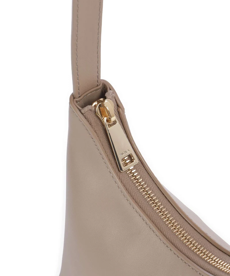 Furla Diamante Mini Schultertasche greige