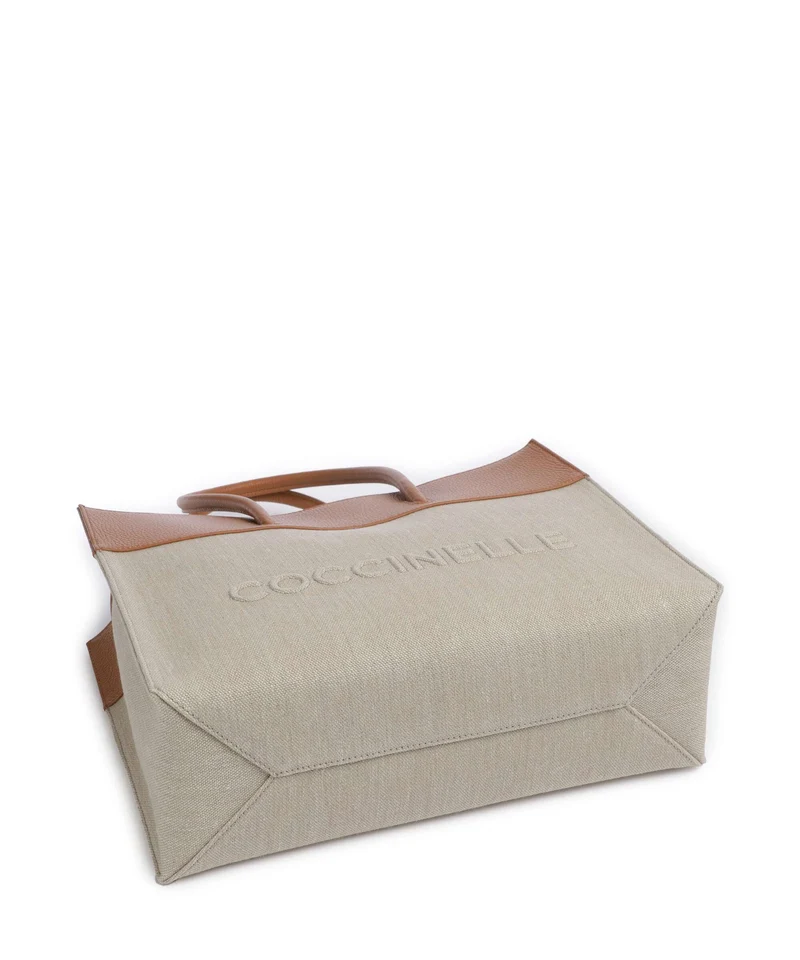 Coccinelle Myrtha Shopper natural/cuir
