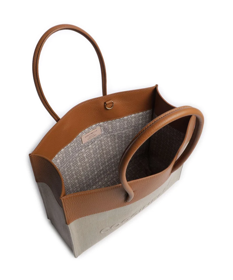 Coccinelle Myrtha Shopper natural/cuir