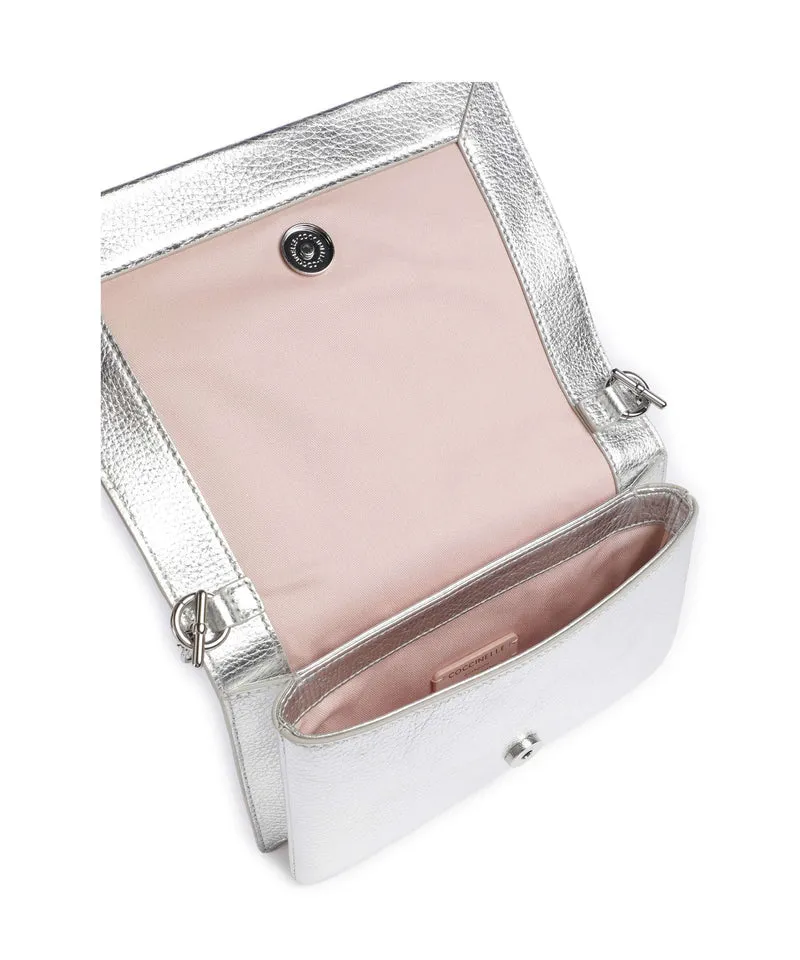 Coccinelle Dandy Umhängetasche silver