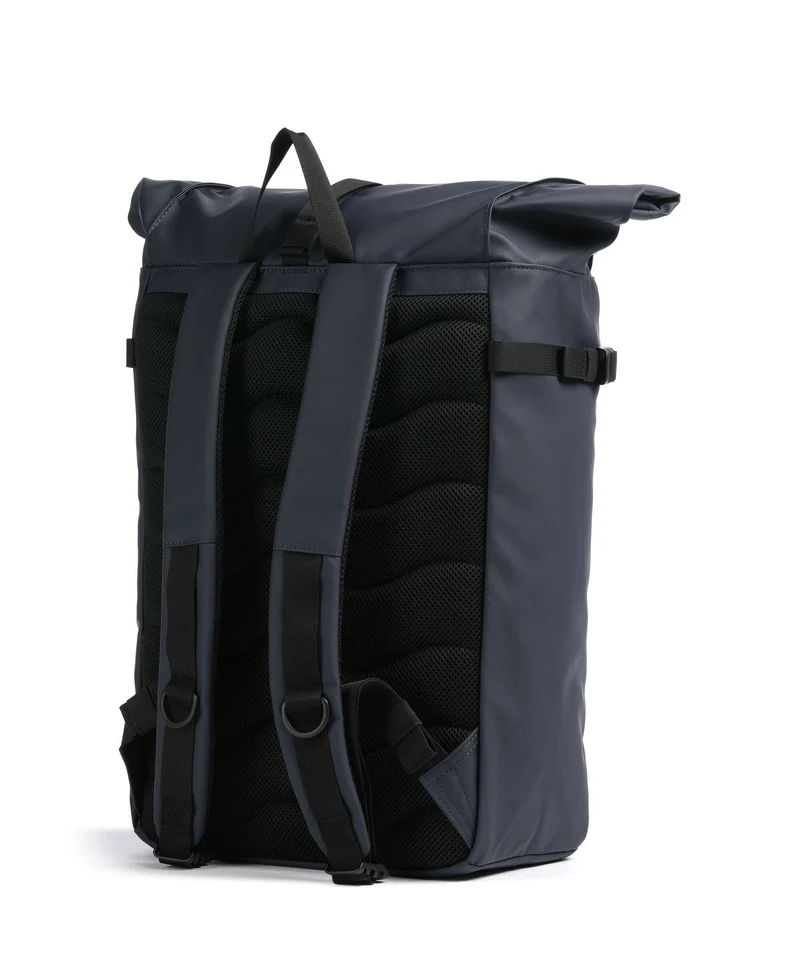Sandqvist Stream L Rolltop Rucksack navy