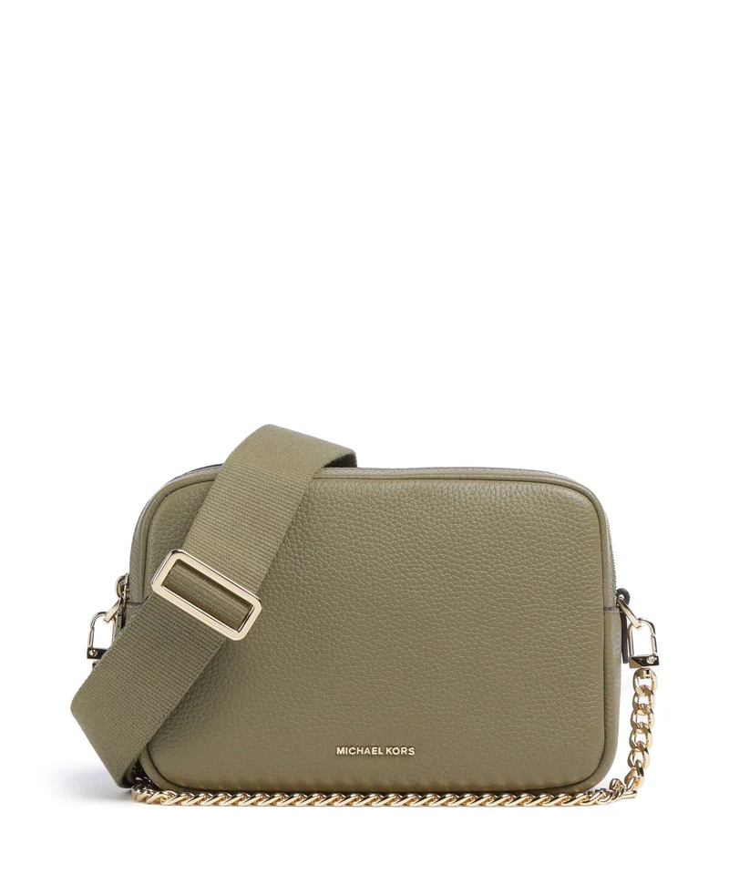 Michael Kors Bryant Medium Umhängetasche safari green