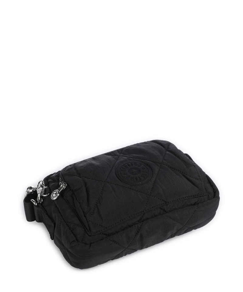 Kipling Crinkled Quilt Abanu M Zip Umhängetasche cosmic black