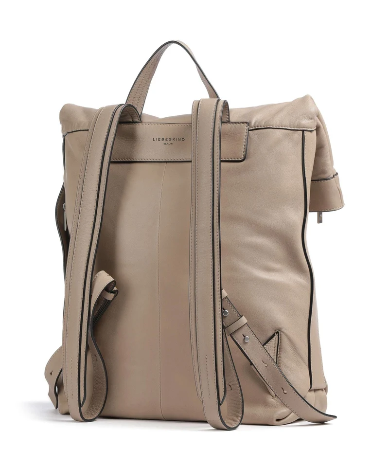 Liebeskind Elvira Sheep Natural L Rolltop Rucksack stone