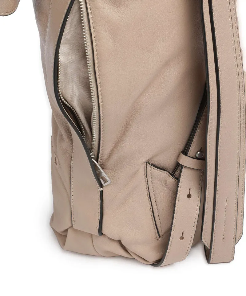Liebeskind Elvira Sheep Natural L Rolltop Rucksack stone
