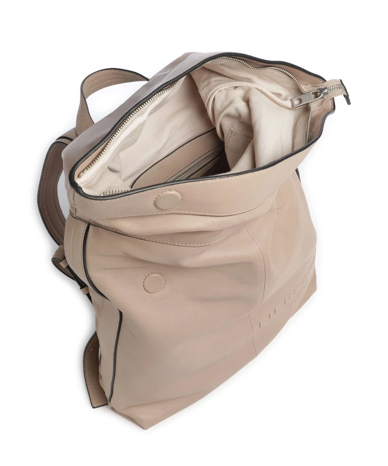 Liebeskind Elvira Sheep Natural L Rolltop Rucksack stone