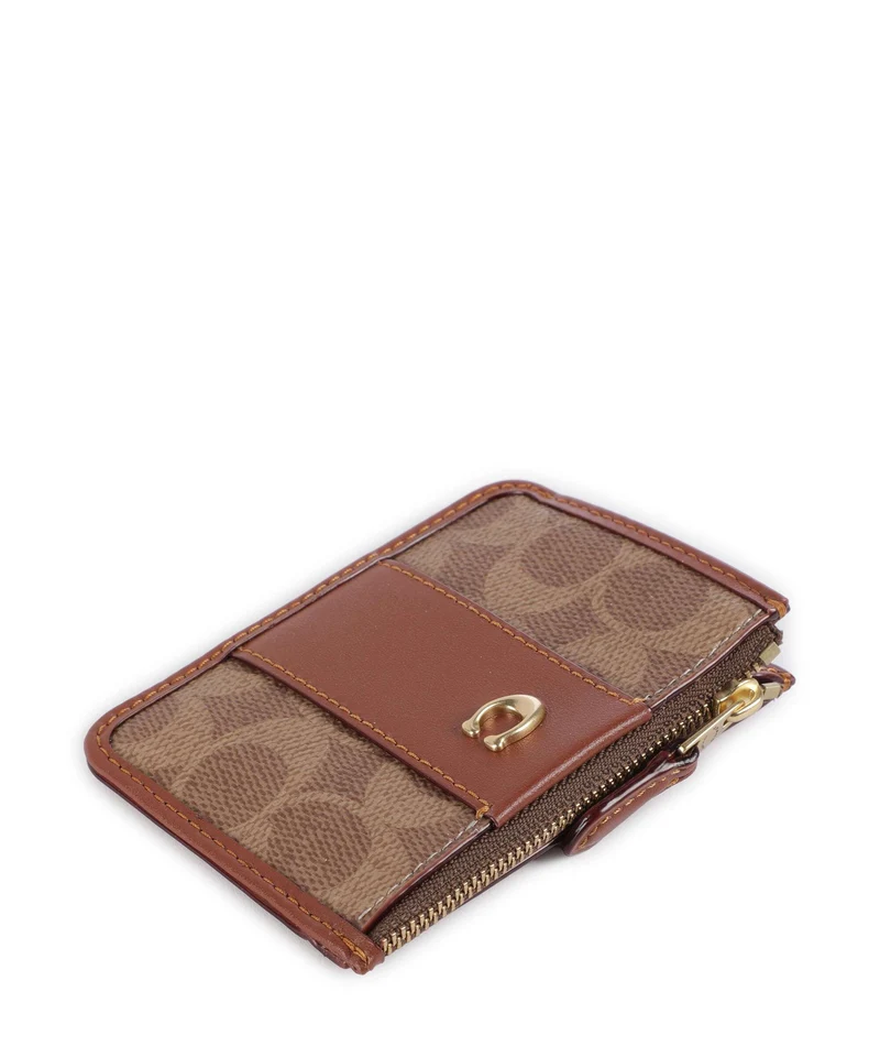 Coach Kreditkartenetui tan caramel