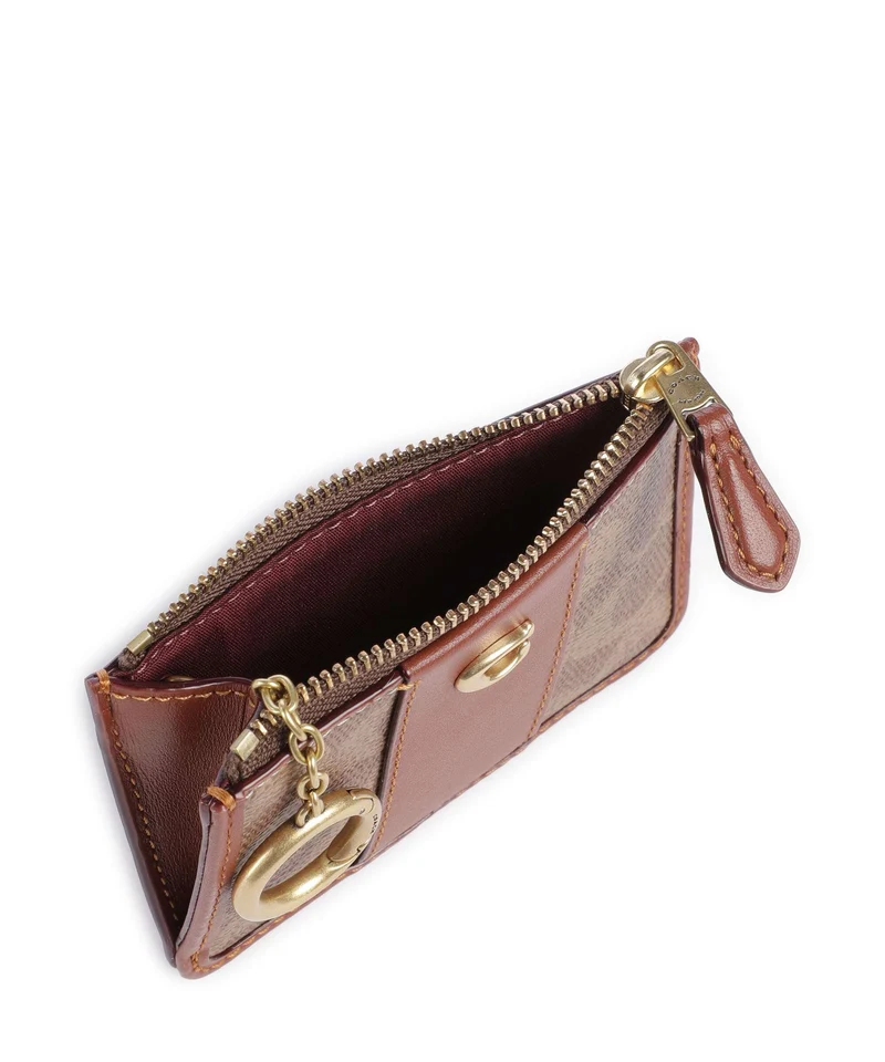 Coach Kreditkartenetui tan caramel